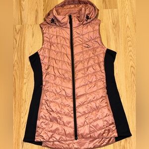 L.L.Bean Women’s Medium PrimaLoft Packaway Vest Rose Wash